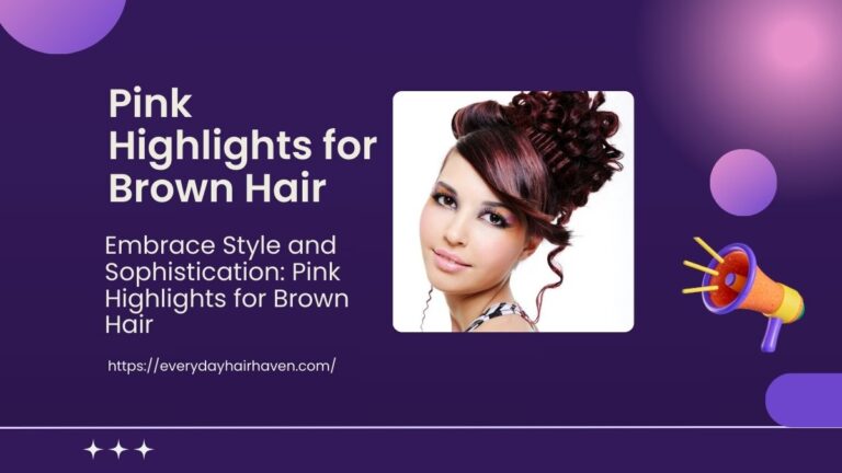 Embrace Style and Sophistication: Pink Highlights for Brown Hair