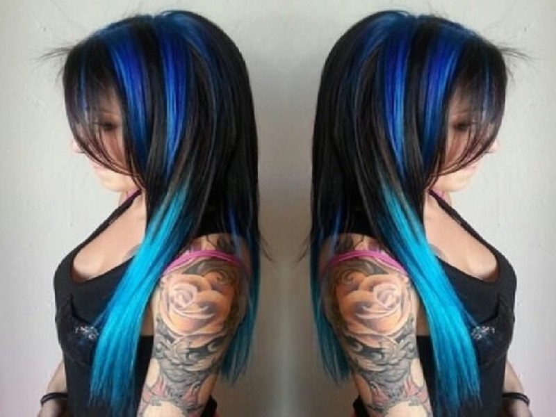 Maintaining Your Electric Blue Highlights