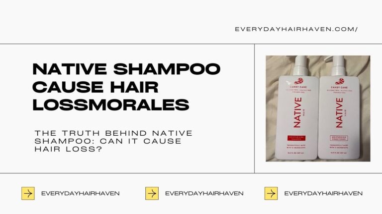 The Truth Behind Native Shampoo: Can It Cause Hair Loss?