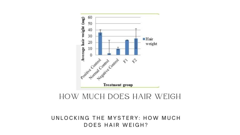 Unlocking the Mystery: How Much Does Hair Weigh?
